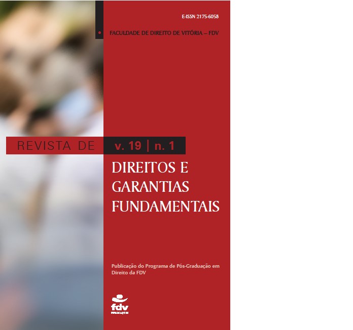 					Visualizar v. 19 n. 1 (2018): Revista de Direitos e Garantias Fundamentais
				
