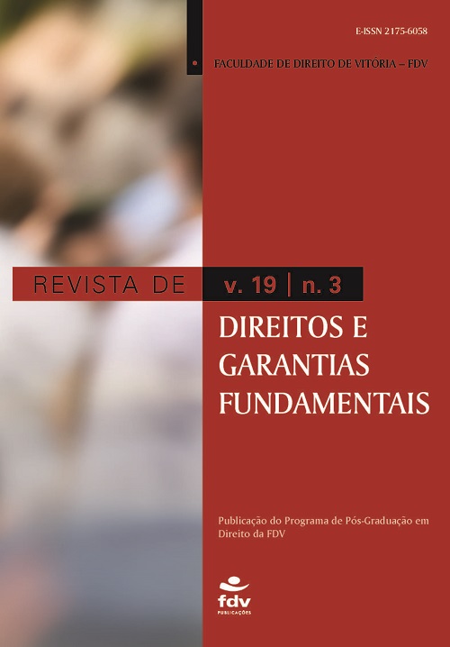 					Visualizar v. 19 n. 3 (2018): Revista de Direitos e Garantias Fundamentais
				